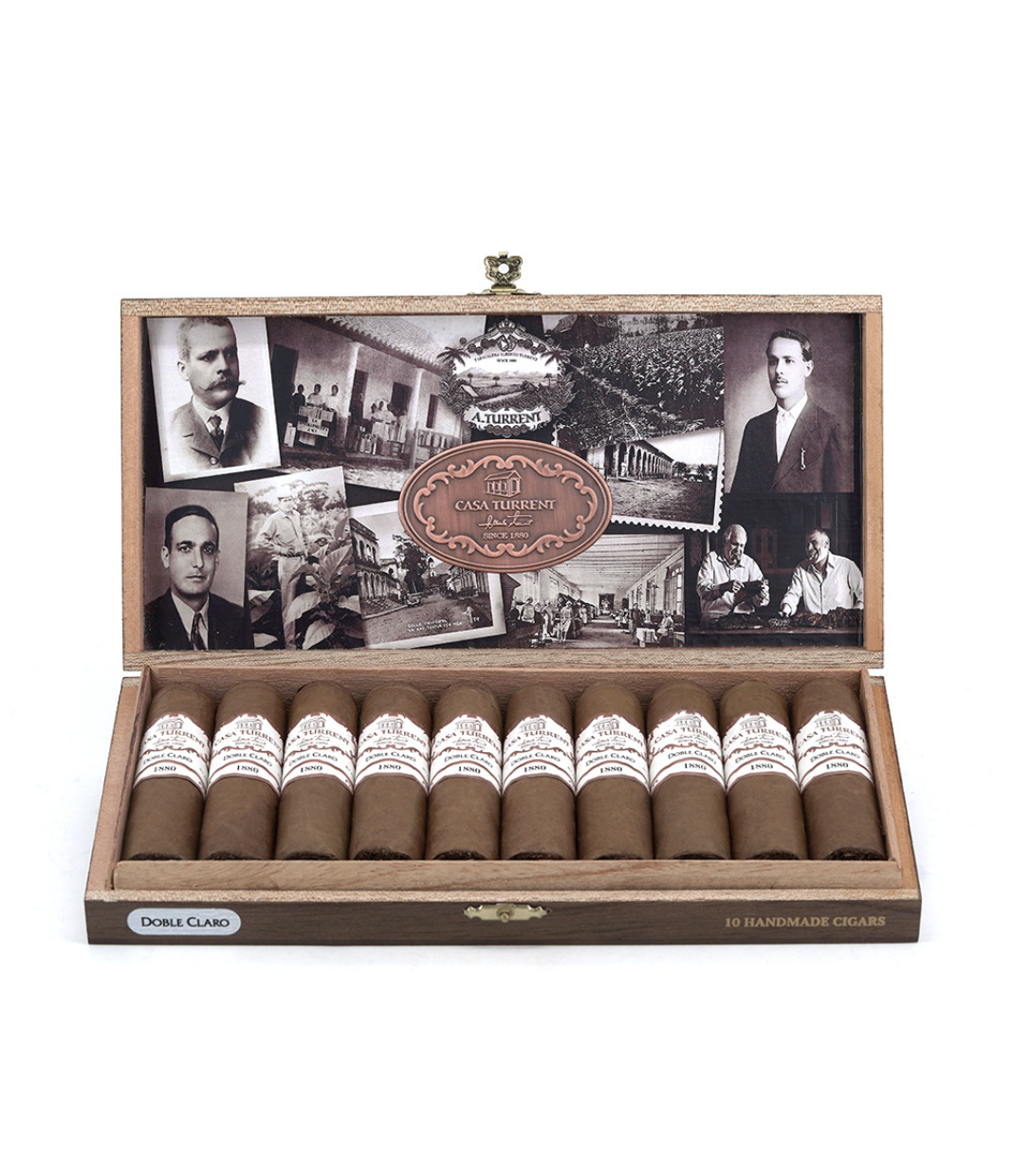Casa Turrent 1880 Doble Claro Gordito 460 Cigar - Image 4