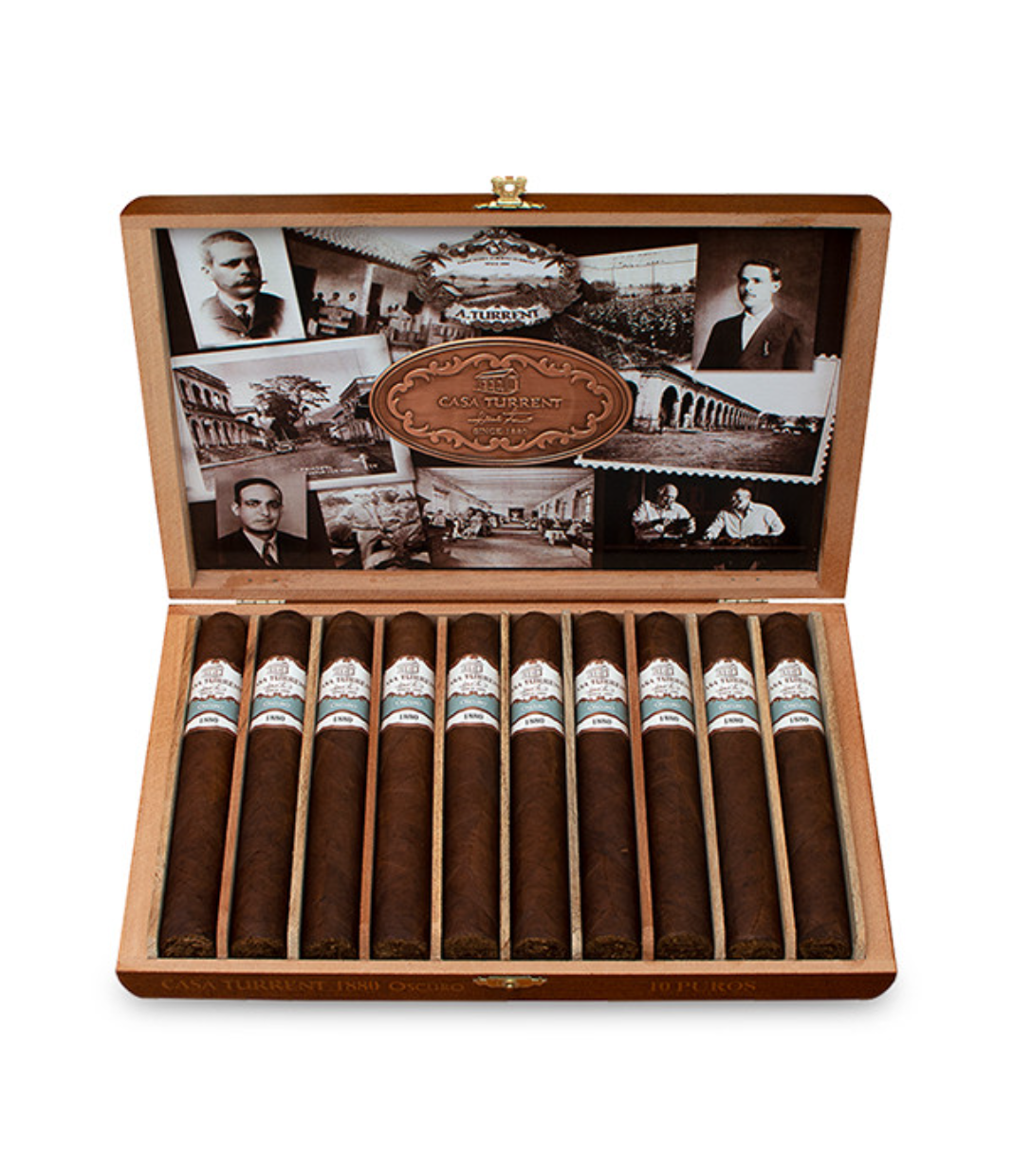 Casa Turrent 1880 Oscuro Doble Robusto Cigar - Image 3