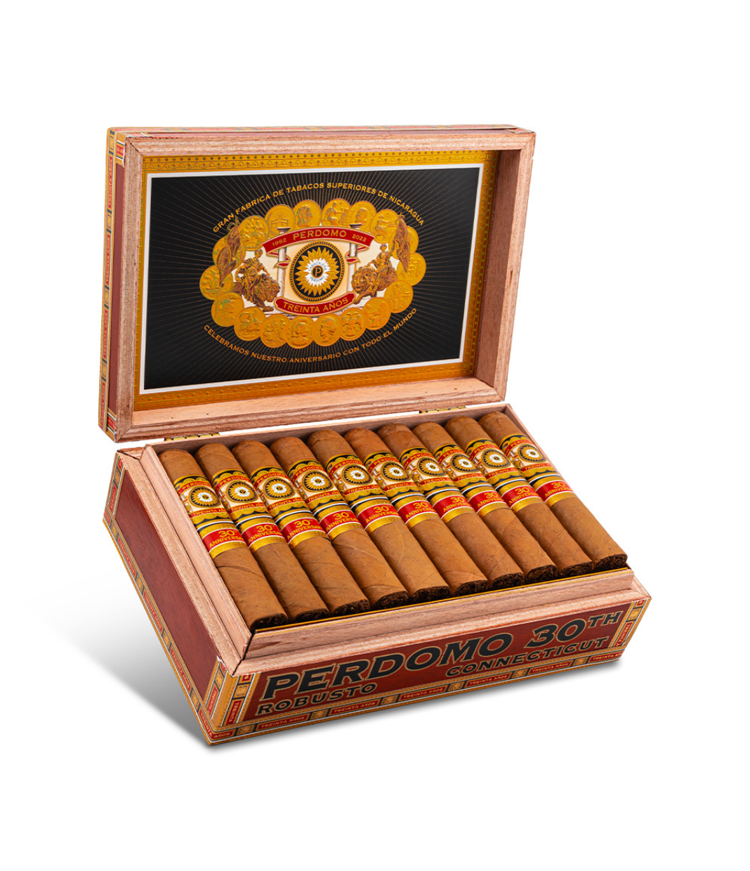 Perdomo 30th Anniversary Connecticut Box-Pressed Robusto Cigar - Image 5